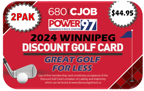 2024 Winnipeg Discount Golf Card (Dynamic Duo)