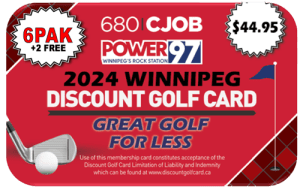 2024 Winnipeg Discount Golf Card (Super Six)